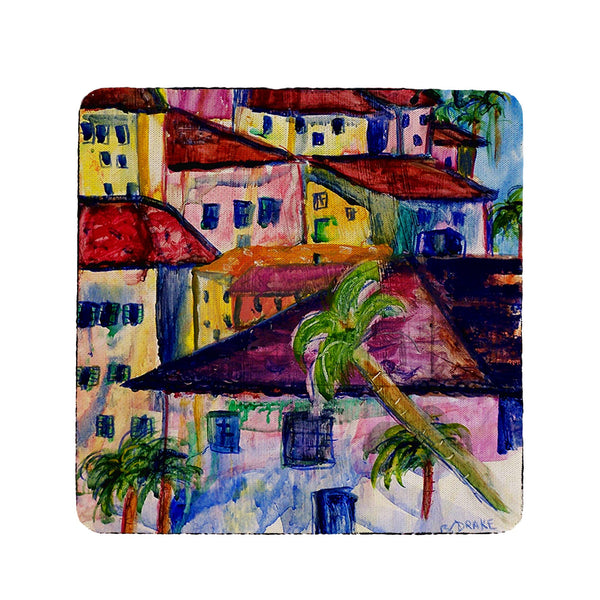 Fun City I Coaster Set of 4
