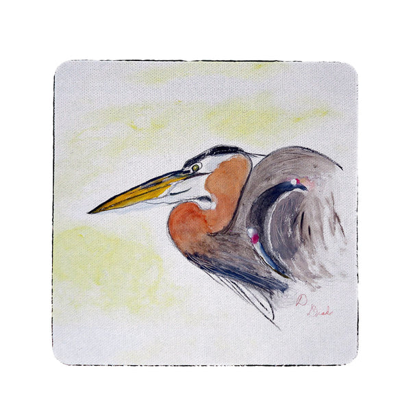 Heron Portrait Coaster Set of 4