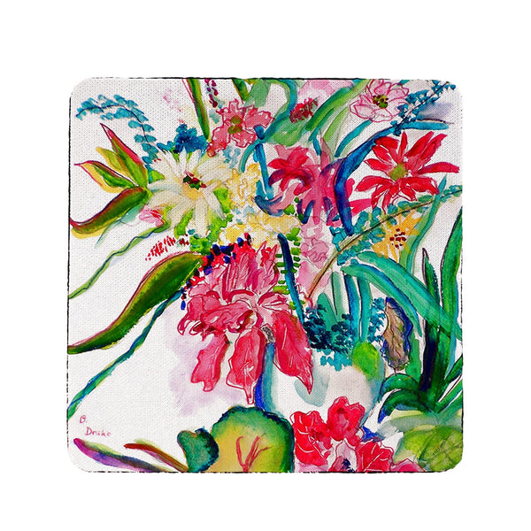 Multi Florals Coaster Set of 4
