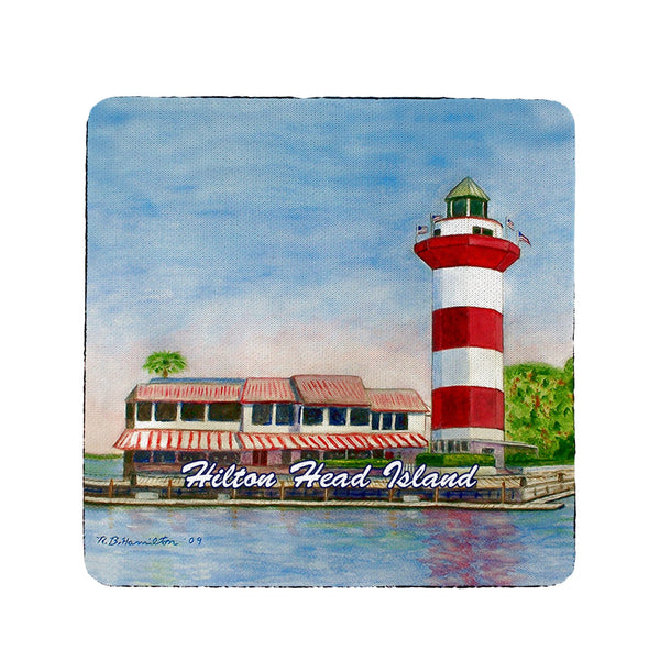 Hubble Head, ME Lighthouse Coaster Set of 4