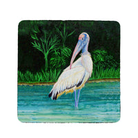 Dick's Wood Stork Coaster Set of 4