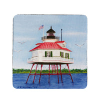 Drum Point Lighthouse Coaster Set of 4