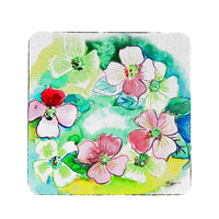 Flower Wreath Coaster Set of 4