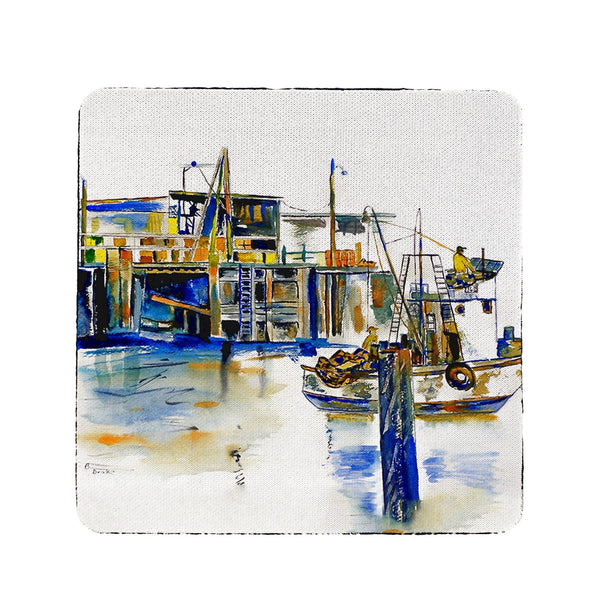 Fishing Boat Coaster Set of 4