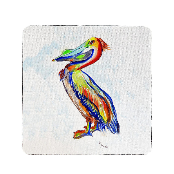 Sylvester Pelican Coaster Set of 4