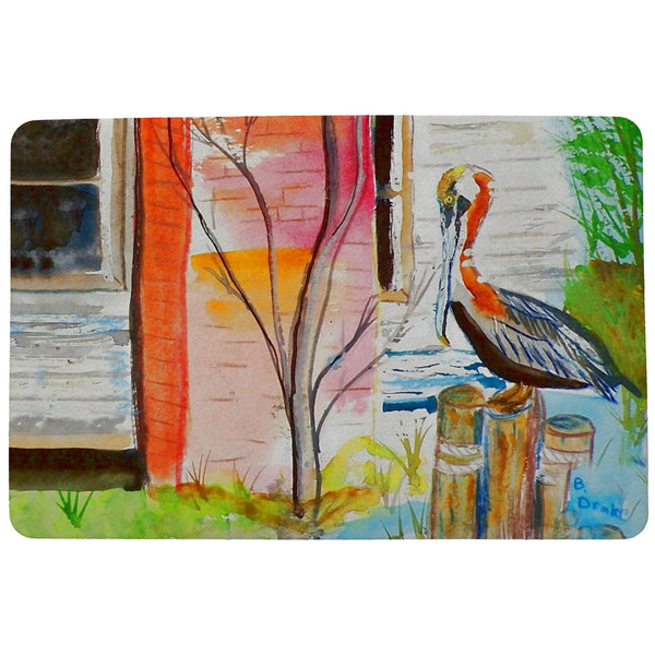 Betsy's Pelican Door Mat