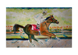 Racing Horse Door Mat