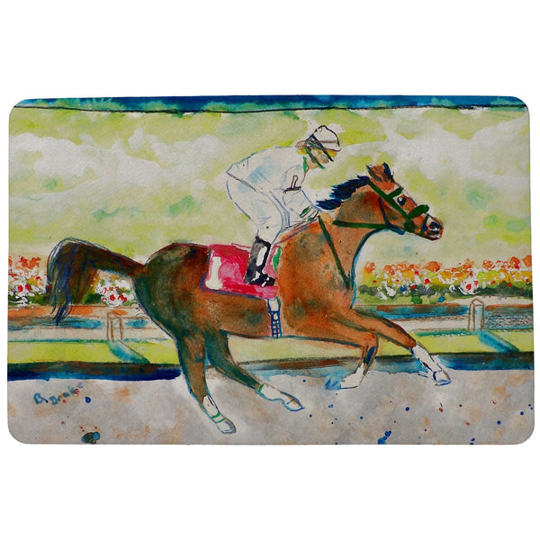 Racing Horse Door Mat