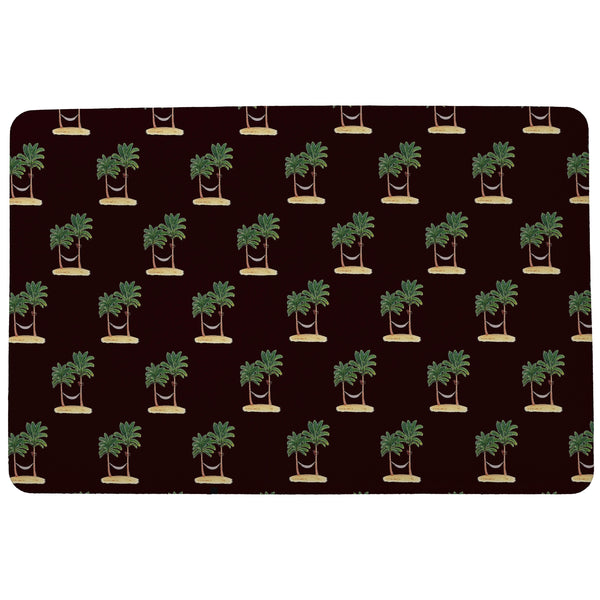 Palm Trees & Monkey Door Mat