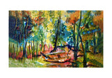 Fall Forest Door Mat