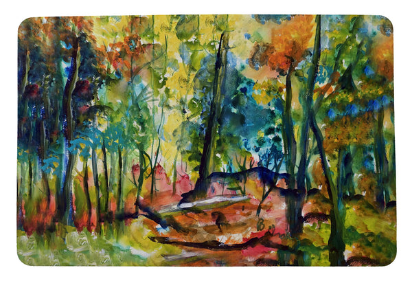 Fall Forest Door Mat
