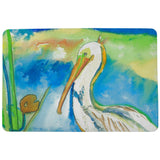 White Pelican Door Mat