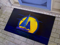 Moonrise Sail II Door Mat