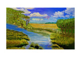 Marsh Life II Door Mat