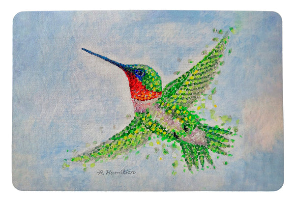 Hummingbird Flight Door Mat