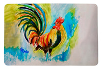 Colorful Rooster Door Mat