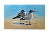 Laughing Sea Gulls Door Mat