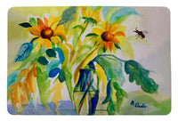 Sunflowers & Bee Door Mat