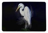 Breeding Egret Door Mat