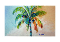 Pastel Palms Door Mat
