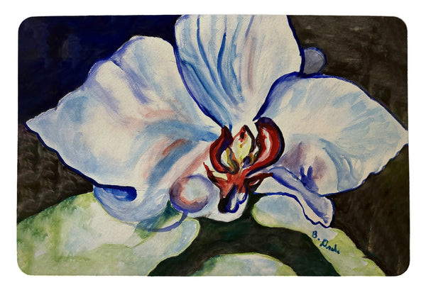 White Orchid Door Mat