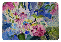 Cone Flowers II Door Mat