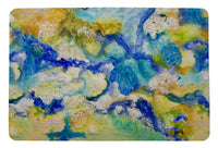 Abstract Hydrangea Door Mat