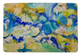 Abstract Hydrangea Door Mat