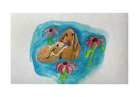 Two Rabbits Door Mat