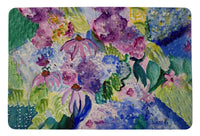 Cone Flowers III Door Mat