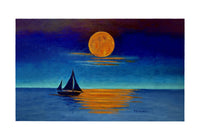 Moon Light Sailing Door Mat