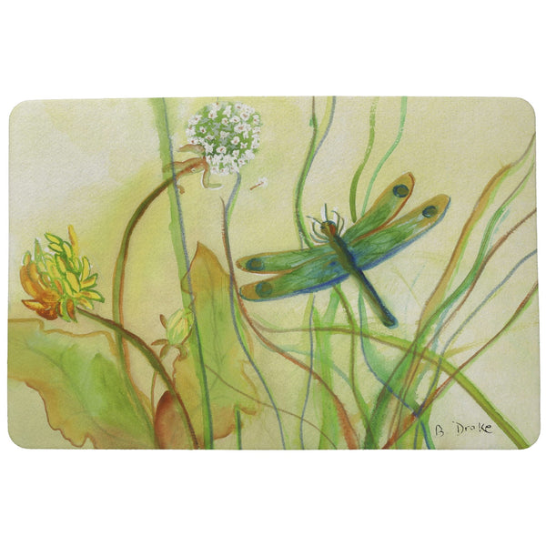 Betsy's DragonFly Door Mat