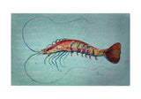 Betsy's Shrimp Door Mat