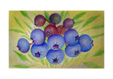 Blueberries Door Mat