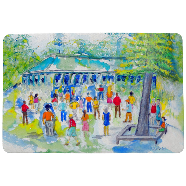 Pavilion Crowd Door Mat