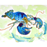 Green-Blue Lobster Door Mat