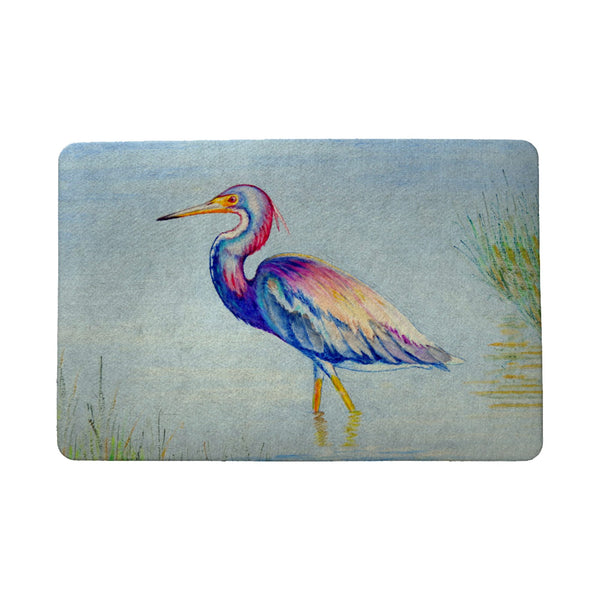Tri-Colored Heron Door Mat
