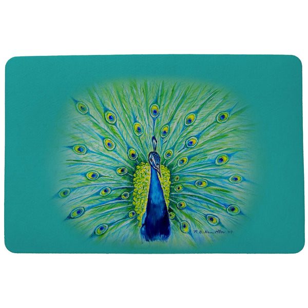 Peacock Door Mat
