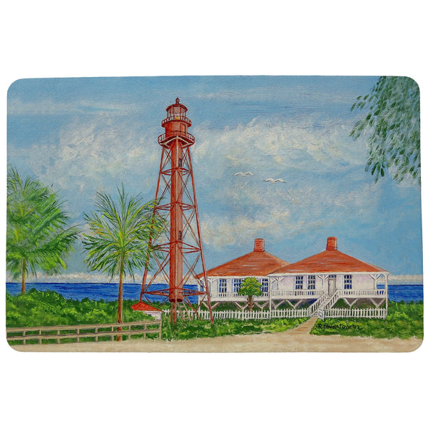 Sanibel Lighthouse, FL Door Mat