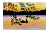 Sunset Fishing Dornier Rug