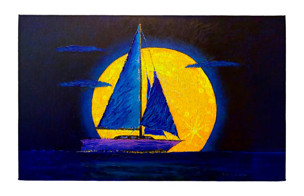 Moonrise Sail II Dornier Rug