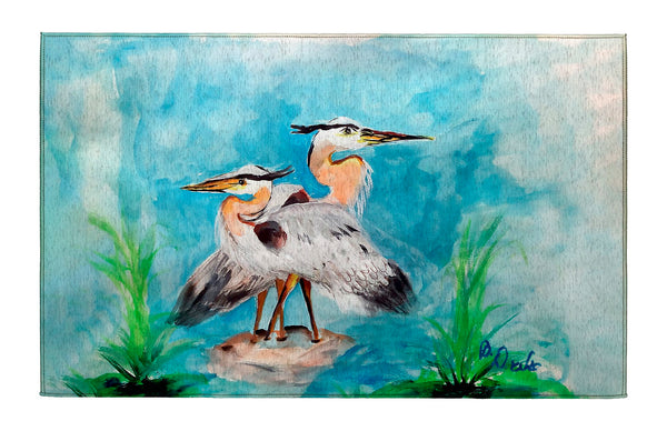 Mr & Mrs Blue Heron Dornier Rug