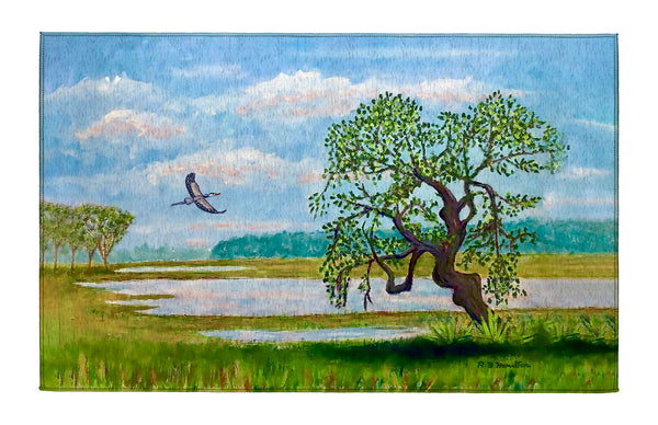 Tree at Marsh Dornier Rug