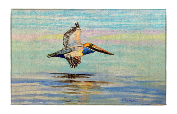 Gliding Pelican Dornier Rug