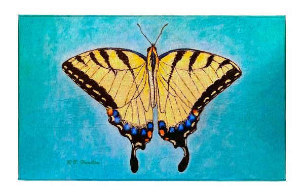Spreadwing Tiger Swallowtail Dornier Rug