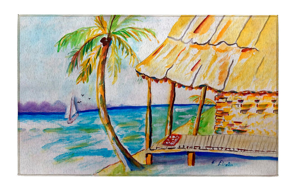 Palms & Hut Dornier Rug