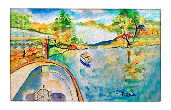 Boat View Dornier Rug