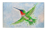 Hummingbird Flight Dornier Rug