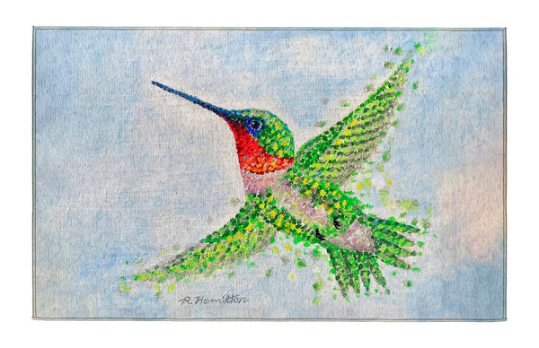 Hummingbird Flight Dornier Rug