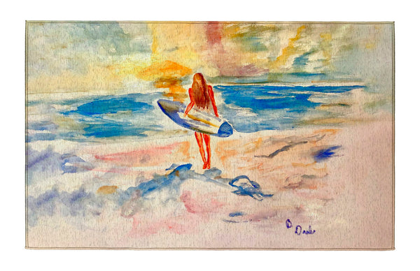 Surfer Girl Dornier Rug